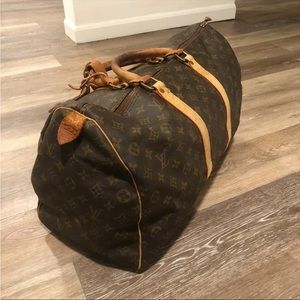 Authentic Louis Vuitton 50 Duffle Travel Bag